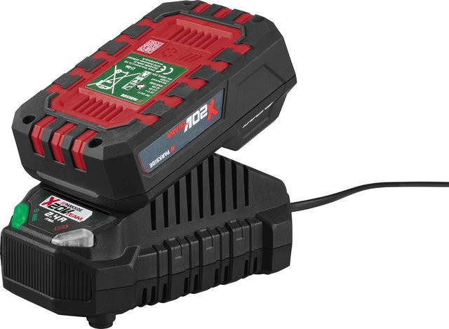 PARKSIDE 20 V Akku PAP 20 A1 und Akku-Ladegerät PLG 20 C1 Set, Schwarz - Bild 1