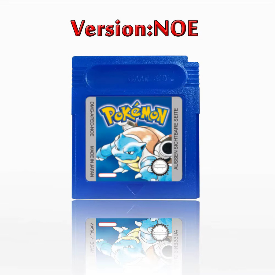 Bandai Pokemon NOE Version Spielmodul für GBC in Blau, Gelb, Golden, Crystal, Rot und Silber - Bild 2