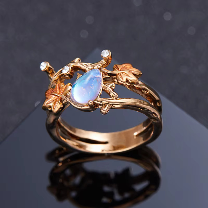 ZHIXUN Ring Maple Leaf, Damen - Bild 1