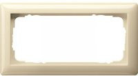 Gira Abdeckrahmen Standard 55 ohne Mittelsteg in Weiß oder Beige - Bild 1