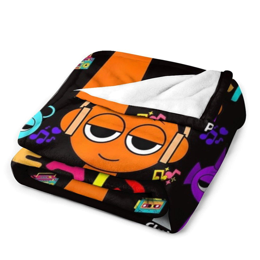 Sprunki Incredibox Kuscheldecke von JMG Household Supplies, flauschige Fleece-Tagesdecke für Kinder und Teenager, Mehrfarbig, B: 75 cm, L: 100 cm - Bild 1