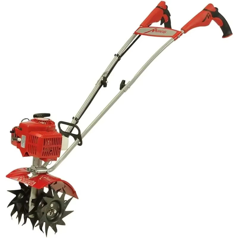Mantis Red Mantis 7920 2-Takt Plus Bodenfräse mit Sure-Grip-Griffen in Rot - Bild 2