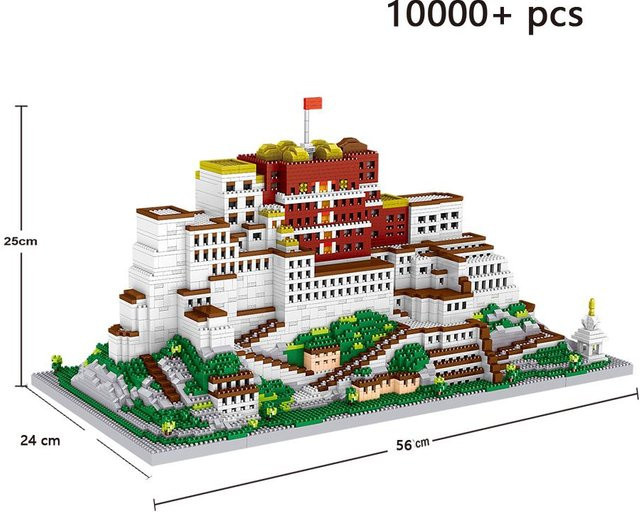 Linyi toy Potala Palast Architektur Bausatz 10000 Teile ab 14 Jahren - Bild 1