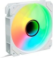Sharkoon SHARK Mirror RGB PWM Gehäuselüfter Multicolor Weiß - Bild 1