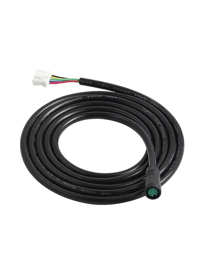Xiaomi 5-Pin Controller-Dashboard-Verbindungskabel für Elektroroller Hauptplatine und Display in Schwarz - Bild 2