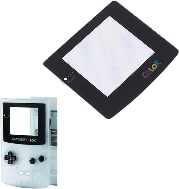 Schutzfolie aus Kunststoff für Nintendo GameBoy Color in Schwarz - Bild 1