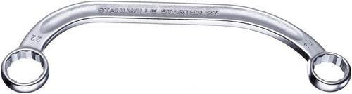 Stahlwille Doppel-Ringschlüssel aus Edelstahl in Silber, Schlüsselweite 11 - 13 mm - Bild 1