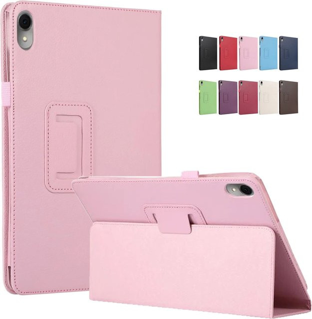 Magnetische PU Leder Schutzhülle für Lenovo Tab P11 und P11 Plus in Pink - Bild 1