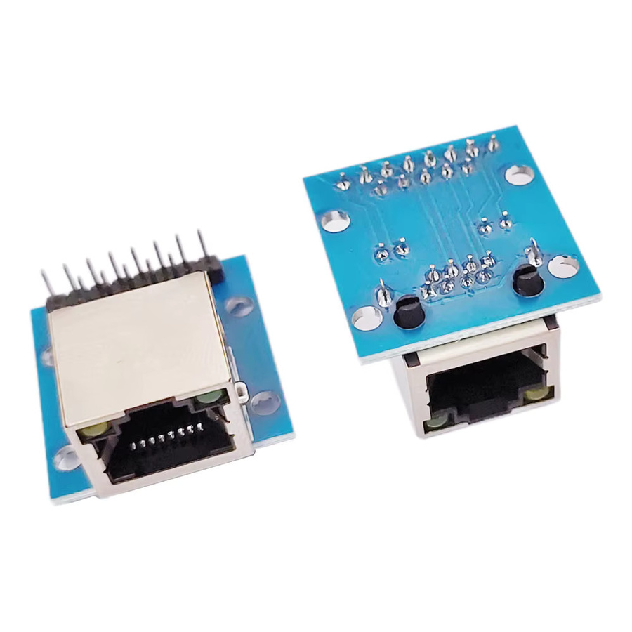 ZSDZFYLLK RJ45 Breakout Board mit LED-Leuchten und 8P8C Buchse Stecker Adapter Test Board in Blau - Bild 2