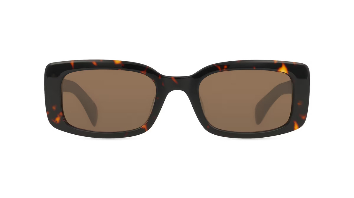 Rag & Bone RNB6002/S Sonnenbrille, Vollrand, Quadratisch, Acetat, Unisex, braun - Bild 1