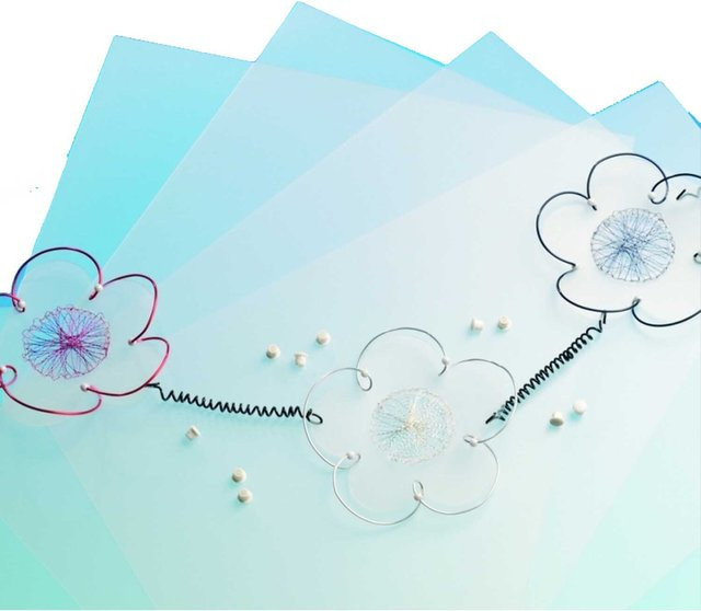 HobbyFun CREApop Folie matt transparent B: 64,7 cm, H: 33,0 cm, Stärke: 0,3 mm - Bild 1