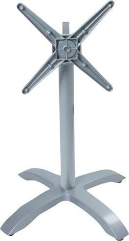 Garden Pleasure Tischgestell Picos aus Metall und Aluminium in Grau Matt - Bild 1