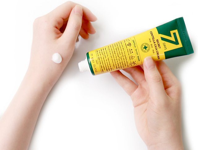 May Island 7 Days Secret Centella Cica Creme, 50 ml, mit AHA BHA PHA und Centella Asiatica - Bild 1