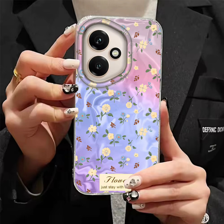 Retro Blumen und Rosen Handyhülle für Honor 400, Honor 200 Lite, X9a, X9c, X9b, 90 Smart Pro, X8a, X8b, X8c, X6c, X7b, X7c im Koreanischen INS Design - Bild 2