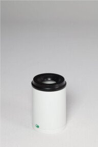VAR Papierkorb mit feuersicherem Löschkopf in Weiß, 15 l - Bild 1