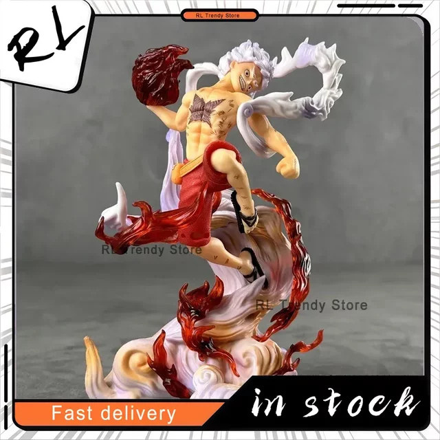 Bandai One Piece Nika Ruffy Anime Modell Statue, 30cm, Kunststoff, Mehrfarbig - Bild 1