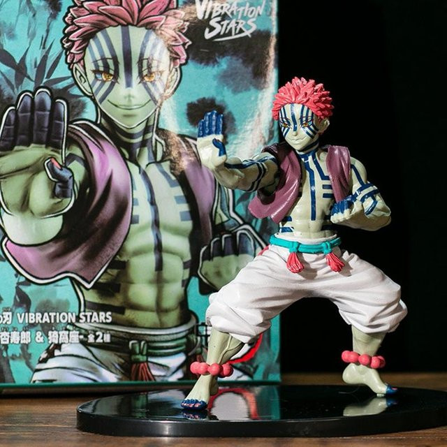 MIFEN Demon Slayer Akaza Kampfmodell Figur PVC 20cm - Bild 1