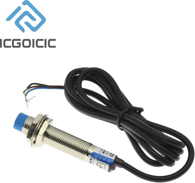 NPN-induktiver Näherungssensor LJ12A3-4-Z/BX in Silber, DC 6–36 V Erkennungsschalter für Arduino und SPS - Bild 1