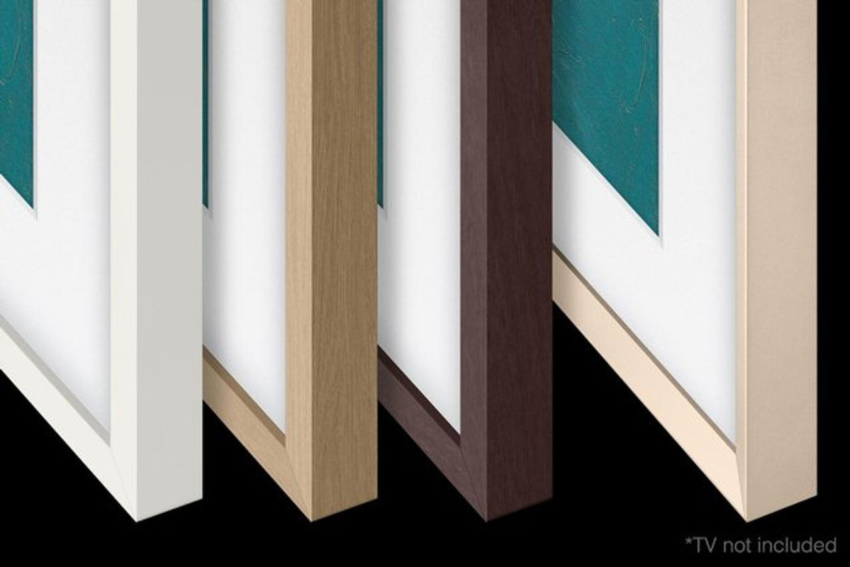 Samsung The Frame Rahmen in Holz-Optik für 81,3 cm (32 Zoll) in Braun - Bild 1