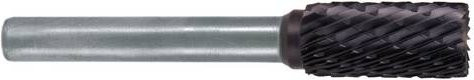 Exact 72255 Frässtift Hartmetall Zylinder in Silber, Länge: 65 mm, Schaftdurchmesser: 6 mm - Bild 1