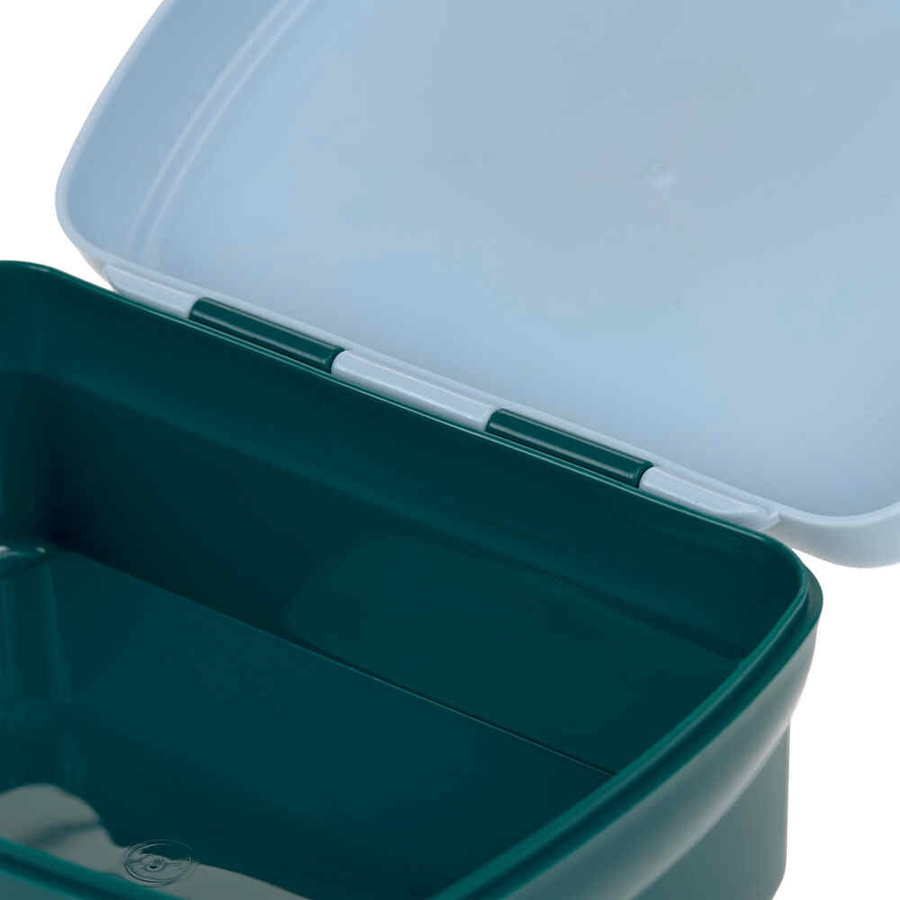 Lässig Brotdose Tiny Team mit Fächern, Blau - Bild 2