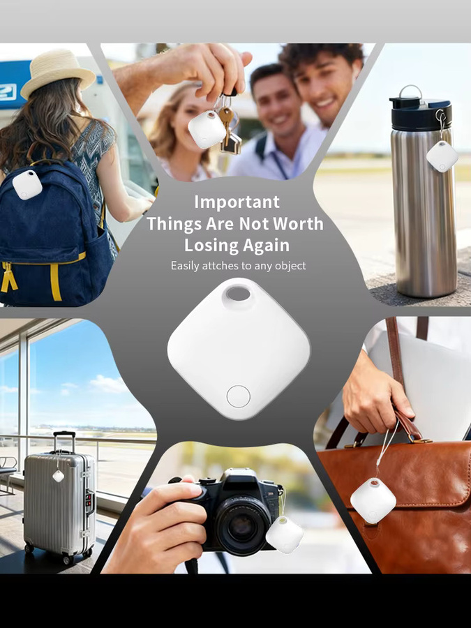 Vivilife Smart Tag MFI Fernortungsgerät für Apple Find My in Schwarz, 1er-Pack - Bild 7