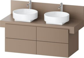 Duravit Waschtischunterschrank Balcoon mit 4 Schubladen, wandmontiert, B/T/H: 120 x 57 x 53,4 cm - Bild 1