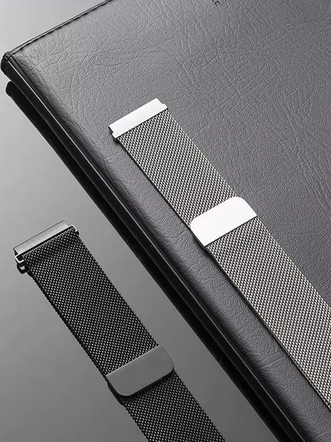 Uhrenarmband Edelstahl, Milanese, 22 mm, Unisex - Bild 6