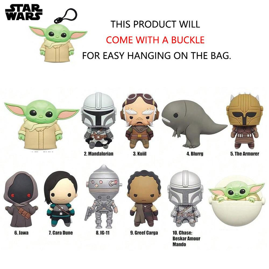 Yiran toy 1 Star Wars Blind Bag 3D Figur Schlüsselanhänger 1-teiliges Set - Bild 2