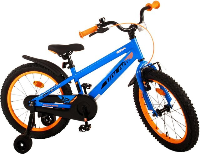 TPFSports Rocky Kinderfahrrad, 18 Zoll, Blau, Rücktritt + Handbremse - Bild 1