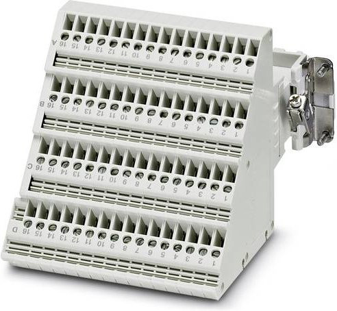 Phoenix Contact Klemmenadapter HC-D 64-A-UT-PEL-F in Weiß - Bild 1