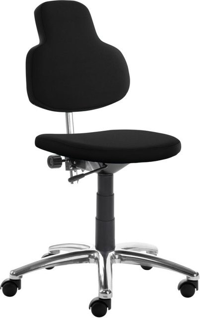 Mayer Sitzmöbel Drehstuhl 2206, desinfizierbarer Task Chair in Schwarz, B/H/T: 62 x 88 x 60 cm - Bild 1