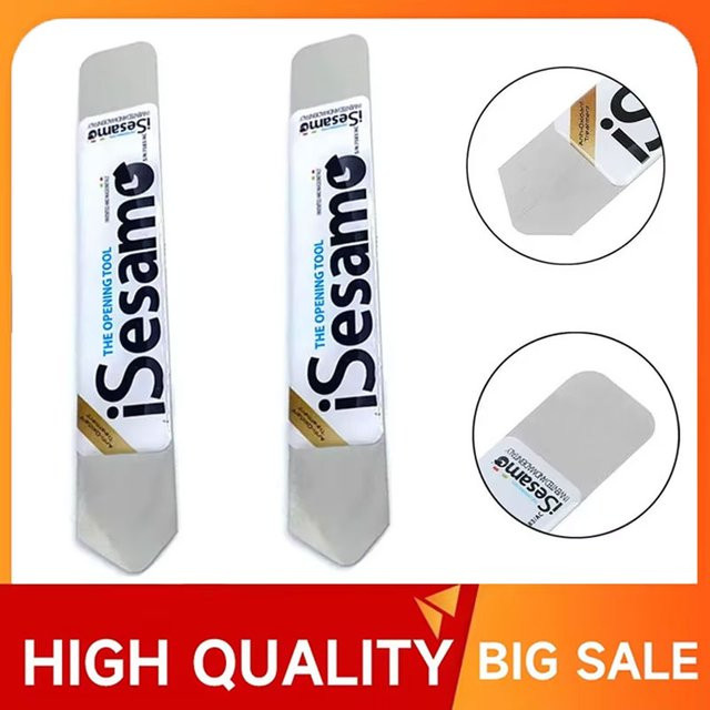 Edelstahl Öffnungswerkzeug Set für Samsung, iPhone und iPad, Silber, 2/5 Stück - Bild 1