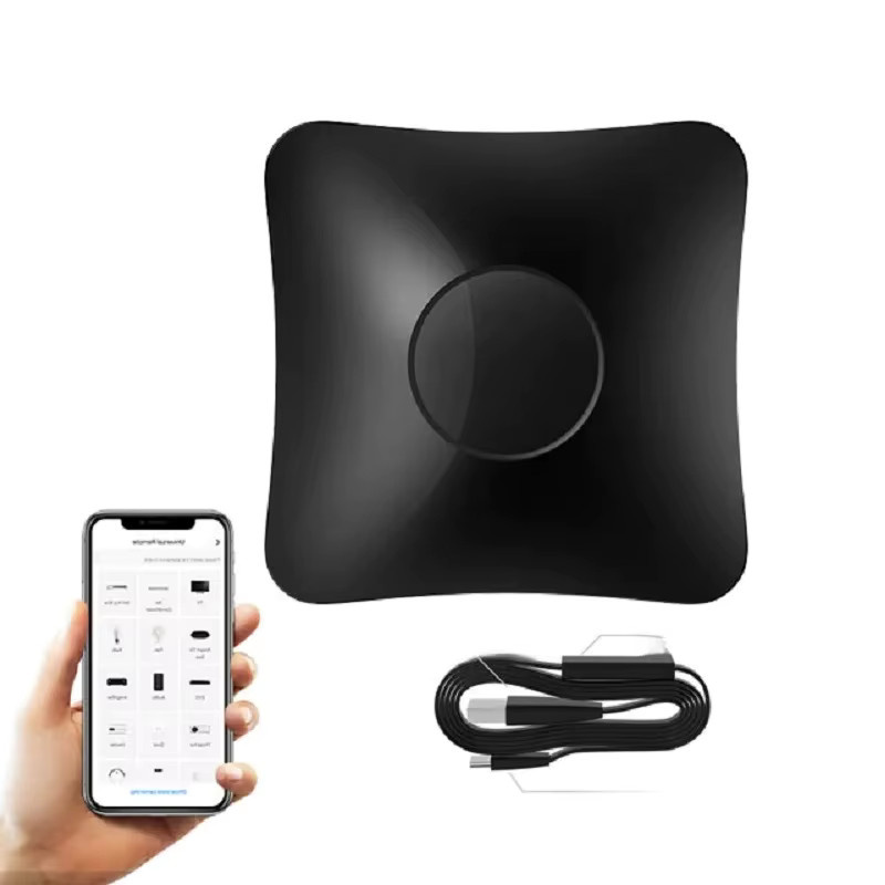 BroadLink RM4 Pro+ HTS2 Universal-Remote-Hub in Schwarz mit Temperatur- und Feuchtigkeitssensor für deine Smart Home-Lösung - Bild 4
