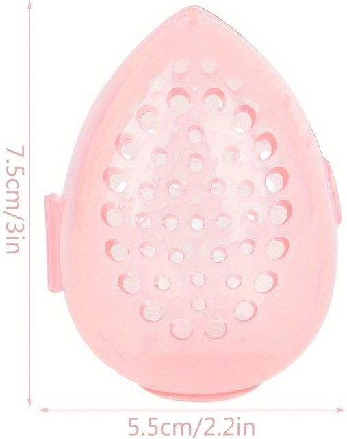 SZ-Damai Make-up Schwamm Etui, 8 Stück, Rosa, Weiß - Bild 1