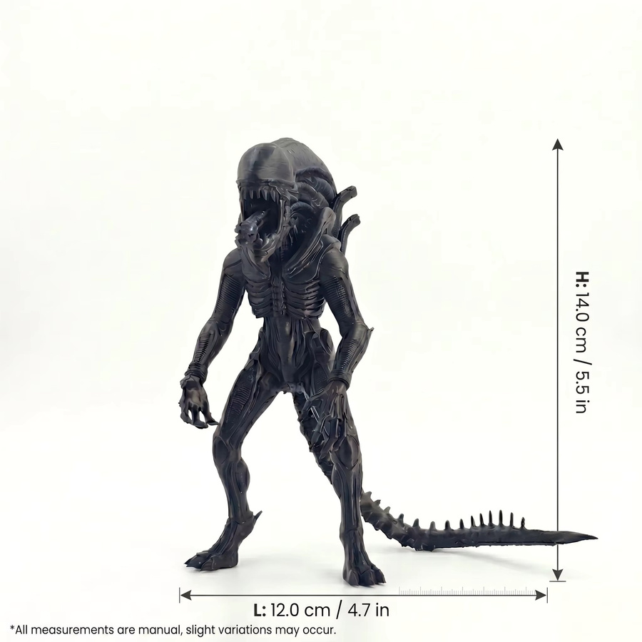 J BIRD Alien-Sammelfigur, Weltraum, Schwarz, Einzelfigur - Bild 2