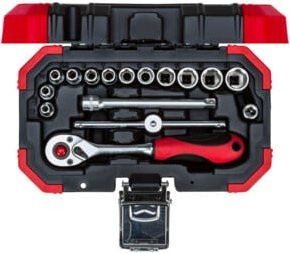 Gedore red Steckschlüsselsatz 1/4 Zoll, 16-teilig, SW 4-13mm - Bild 4