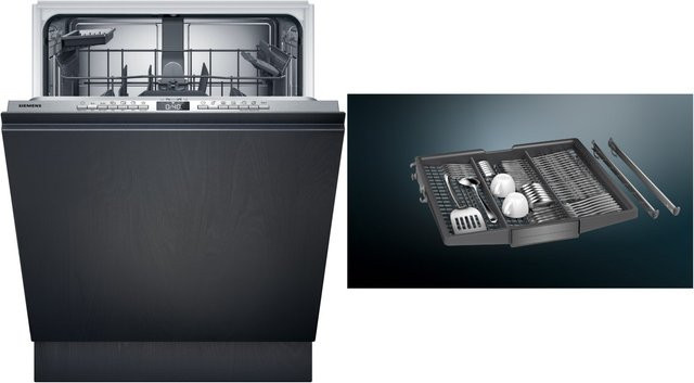 Bosch SN63EX2VBE Vollintegrierbarer 60 cm Geschirrspüler mit WiFi und App-Control in Schwarz - Bild 1