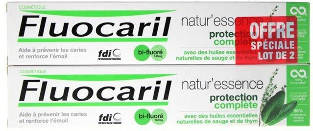 Fluocaril Nature'Essence Kompletter Schutz, 2 x 75 ml - Bild 1