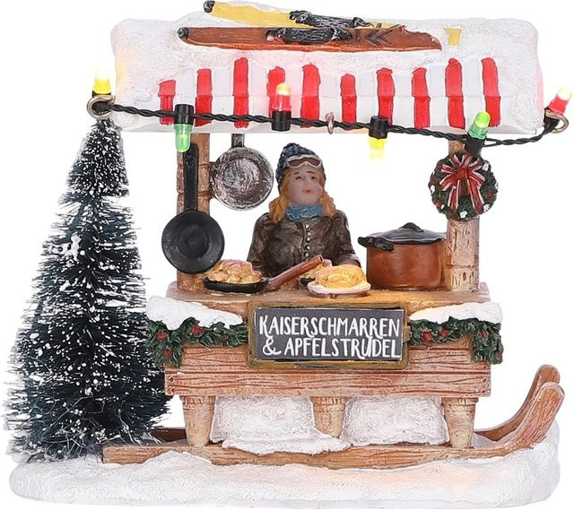 Luville Collectables Apfelstrudel Keramik Dekofigur Multicolor B: 7 cm, T: 11,5 cm, H: 9,5 cm - Bild 1