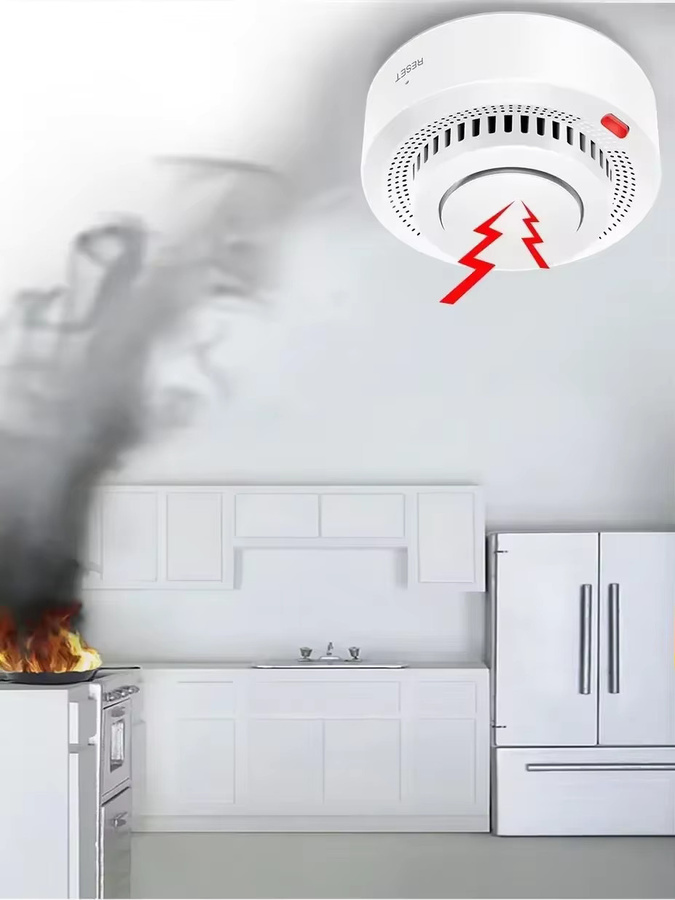 Tuya Smart WiFi Rauchmelder 2er-Pack in Weiß mit Echtzeit-App-Benachrichtigungen und 85dB Alarm - Bild 3