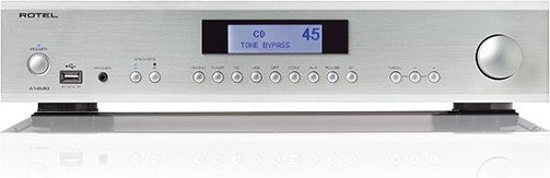 Rotel A14 MKII Stereo-Vollverstärker in Silber mit Bluetooth, USB und Ethernet/LAN - Bild 1
