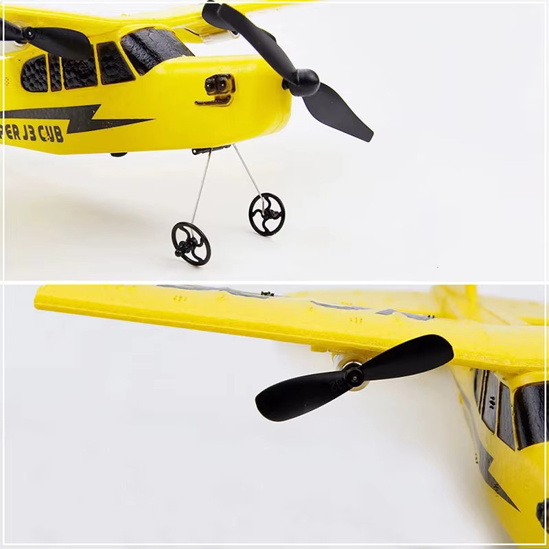 ANTSIR FX803 RC Flugzeug, 2,4G 2CH EPP Schaum, ferngesteuert, Blau - Bild 3