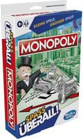 Hasbro Monopoly Kompakt Gesellschaftsspiel für Kinder ab 8 Jahren - Bild 1