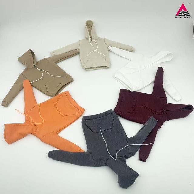 JIAOU DOLL Männliches Hoodie Sweatshirt, Zubehör, Plüsch / Textil, 1/6 Skala - Bild 1