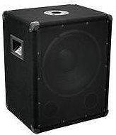 Omnitronic BX-1250 Passiver Subwoofer in Schwarz mit 300 Watt und 305 mm Tieftöner - Bild 1