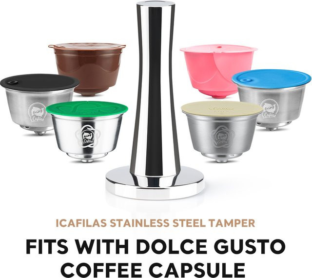 i Cafilas Kapselhalter für wiederverwendbare Kaffeekapseln kompatibel mit Nespresso, Tassimo und Bosch Kaffeemaschinen - Bild 1