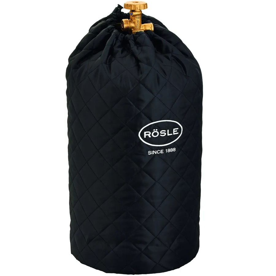 Rösle Abdeckhaube für 5 kg Gasflaschen aus Polyestergewebe in Schwarz - Bild 2