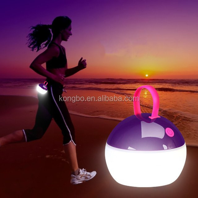 KongBo Mini LED Camping Lampe Outdoor wasserdicht und wiederaufladbar in Weiß - Bild 1