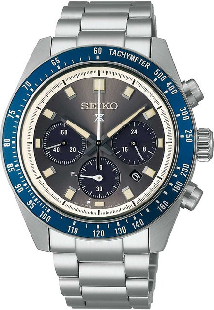Seiko Chronograph, Solar, Edelstahl, 41 mm, Herren - Bild 1